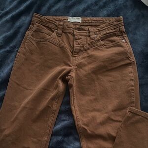 Brown Denim Jeans